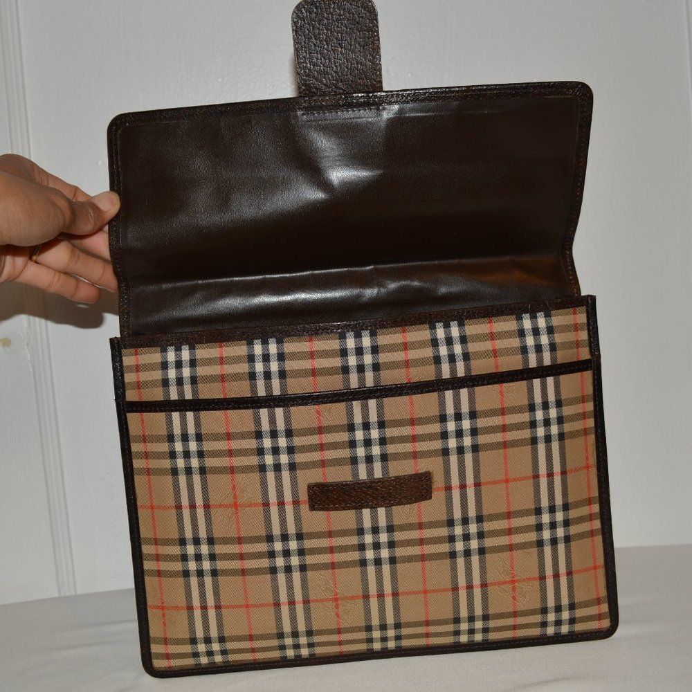 VINTAGE Burberry Nova Check Second bag - Picture 11 of 13